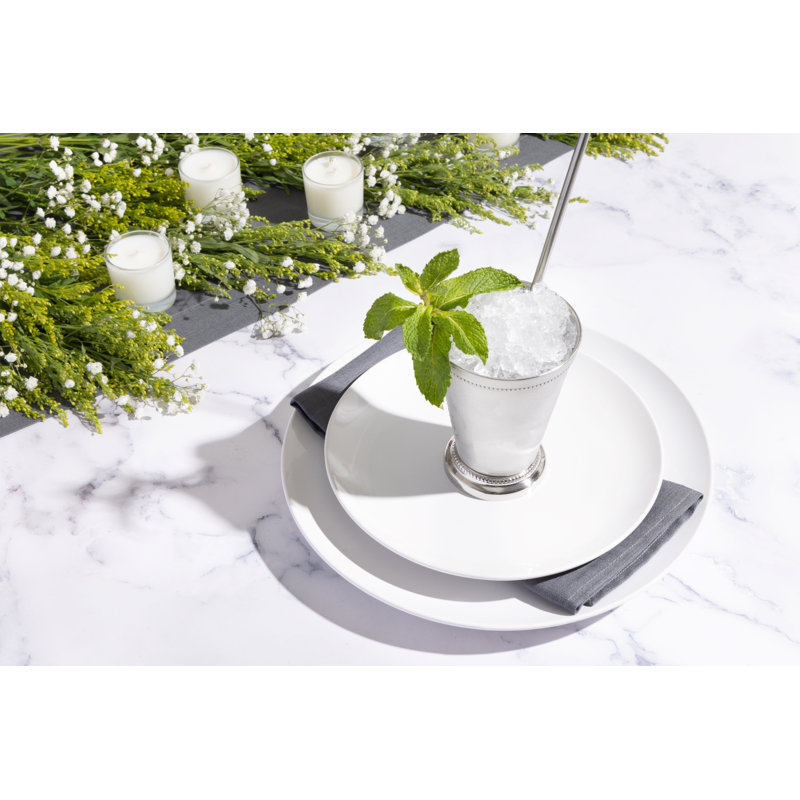 Ensemble de 12 tasses de menthe en verre en acier inoxydable Kentucky Derby Mint Julep Cups pour cocktails et boissons froides
