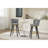 2 Counter Height Bar Stools, 360 Rotating Upholstered With Backrests, Metal Legs, 26" Seat Height, Gray Velvet, Modern Living Area Chairs Contemporary Flair-2147176387