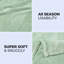 Couverture molletonnée en polyester moelleux Alaska-363026701-382226008