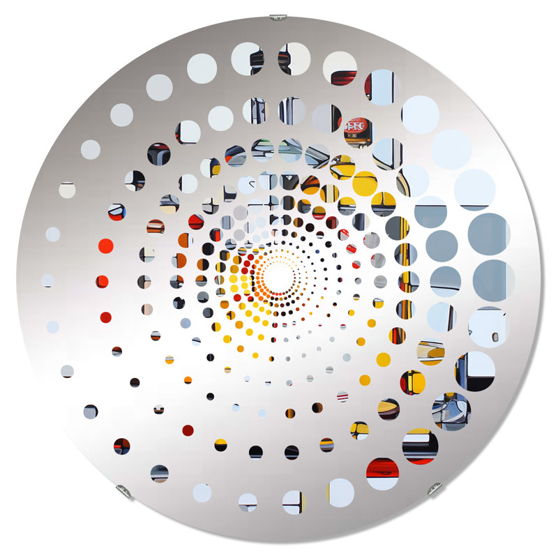 Edrock Circle Mirror, 23.6" x 23.6"