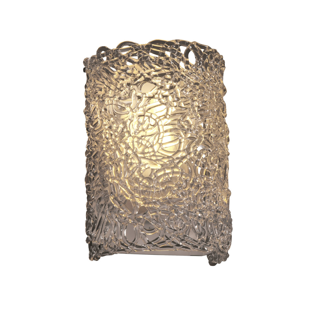 Leroux Laurita 1 - Light Wall Sconce Willa Arlo™ Interiors Base