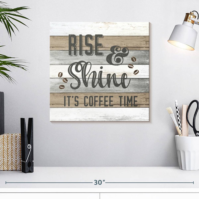 Yarlin Rise And Shine Coffee, H 16 po x l 16 po