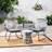 MILAN 3PC CHAT SET