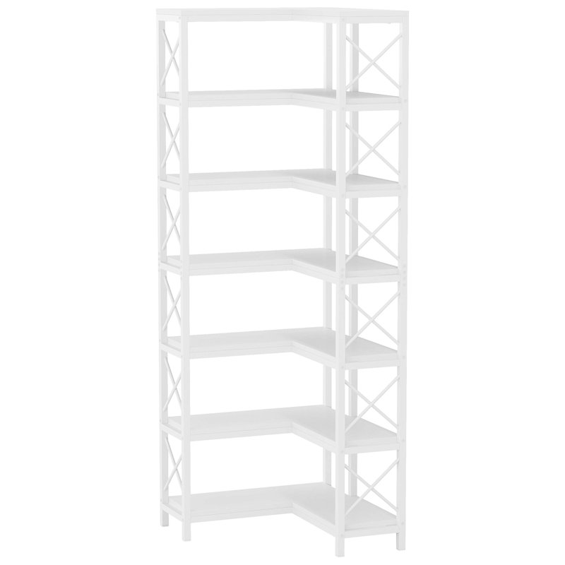 Bibliothèque à 7 niveaux, Blanc