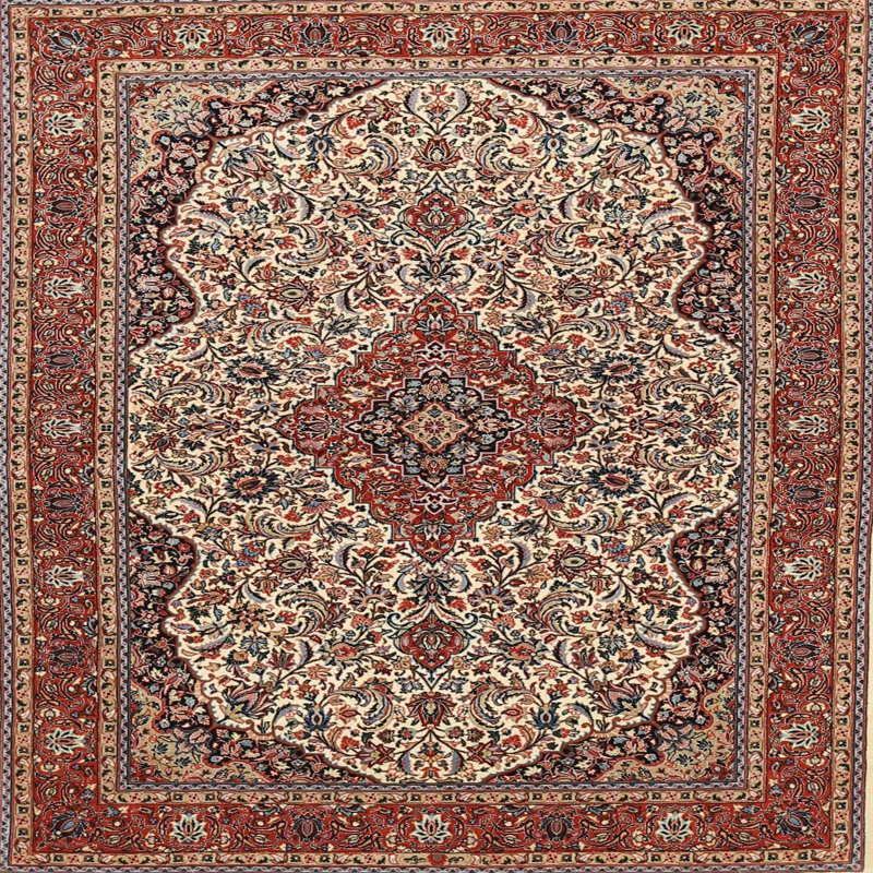 Witwicki Oriental Indoor Rug, Rectangle 4' x 6'