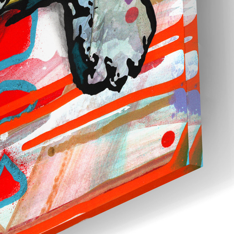 «One More» par Dean Russo Studios, art mural en verre acrylique, H 12 po x l 16 po x P 0,13 po