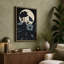 Moonlit Garden Silhouette Botanical - Wrapped Canvas-133588215-133588218