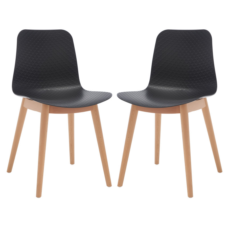 Chaise d'appoint Haddie, Noir