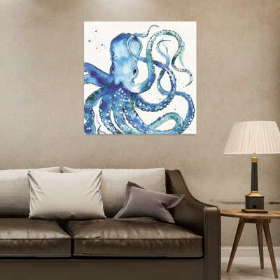 Pieuvre de mer profonde, art côtier
