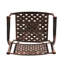 Tabouret d'extérieur Shiny Copper