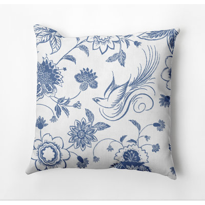 Housse de coussin d'extérieur carré Botanical Blooms