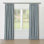Sterling Strie Curtain Panel In Marine