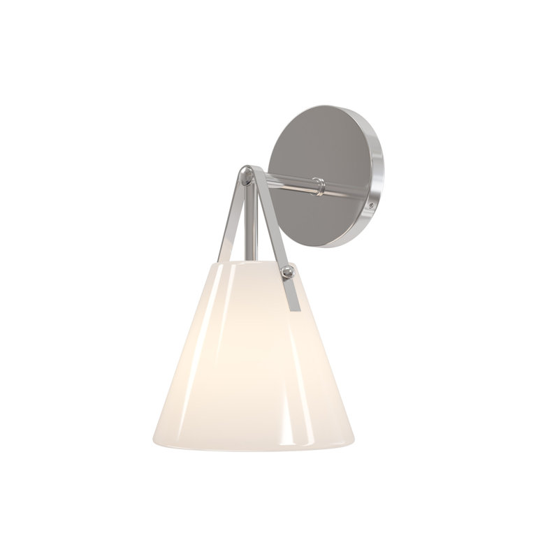 Bronwen 1 - Light Barn Light, Polished Nickel