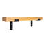 Tablette support en chêne rouge Rayne-109563445