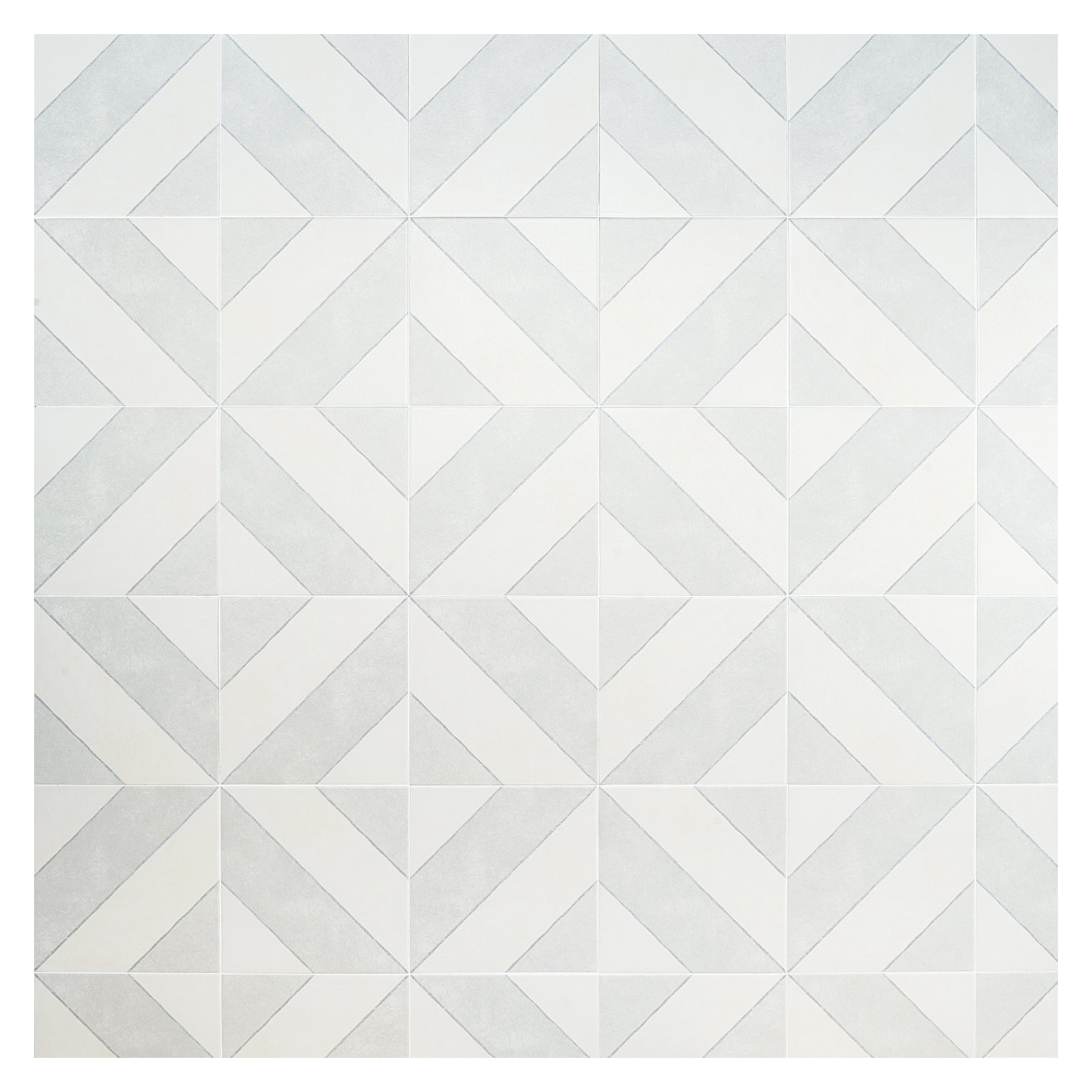 Ava Diagonal 9" x 9" Porcelain Tile (10.76 sq. ft./ Case), Gray