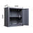 Metal Wall - Mounted Gray Garage Cabinet, 13.47" H, Storage Solution For Basements, Kitchens And Warehouses, Removable Shelves, Precise Door Hinge Movement Storage, Cabinet With Smooth Hinge, Easy