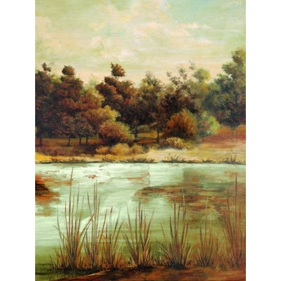 Lakeside Retreat - impression sur toile tendue