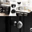 Ensemble de meuble-lavabo moderne 36 "avec lavabo, armoire de rangement ambre, tiroirs à fermeture douce et rangement, finition noire-1368728186