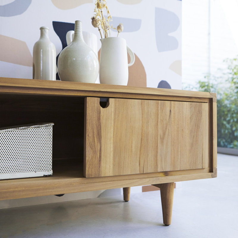 Jonàk TV Stand, Teak