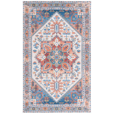 Alisha Area Rug with Non-Slip Backing