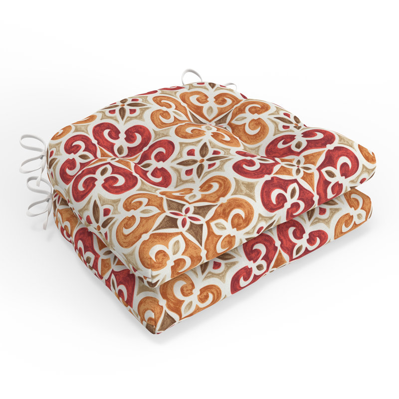 Coussin de chaise intérieur / extérieur Canora