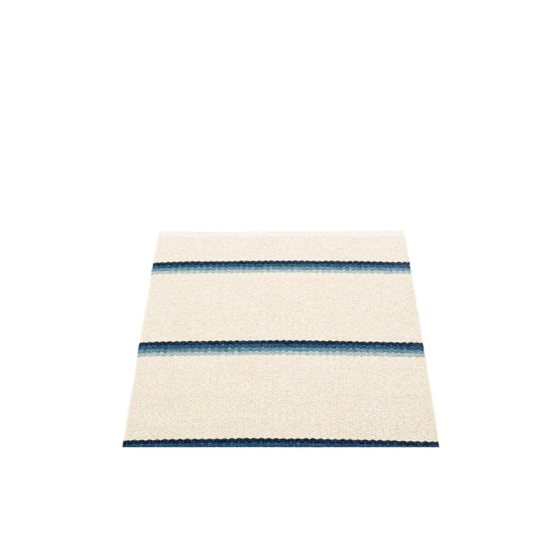 Rug OLLE Blue 2.25 x 3 ft, Rectangle 2'4" x 3'