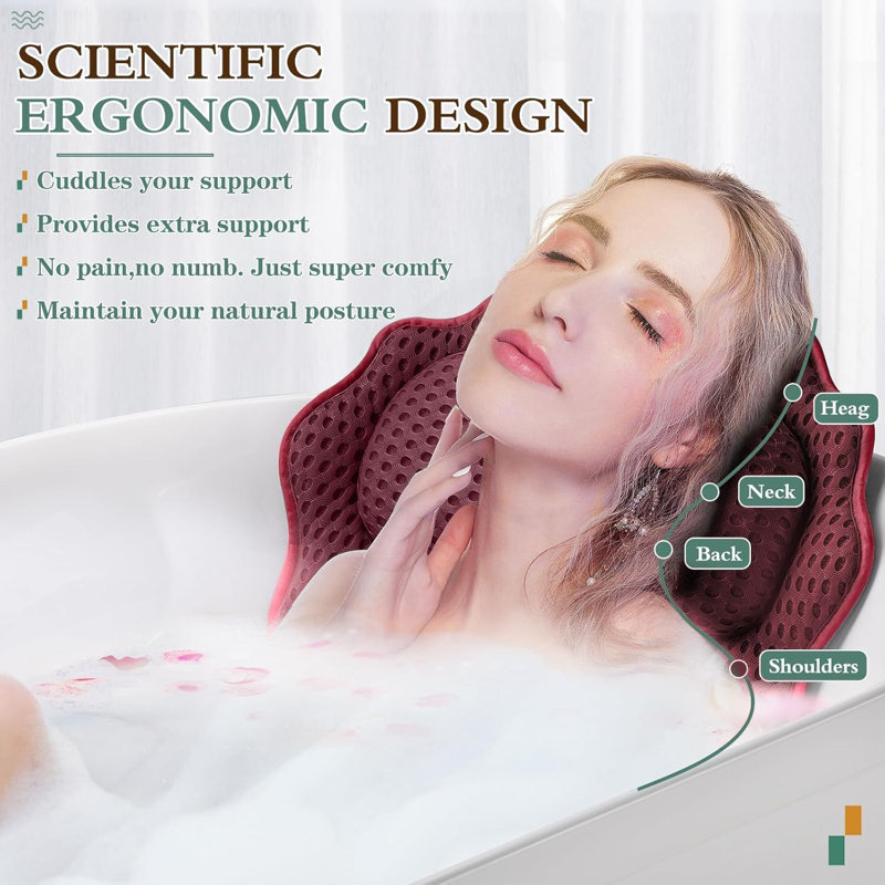 Oreiller de baignoire RUVINCE