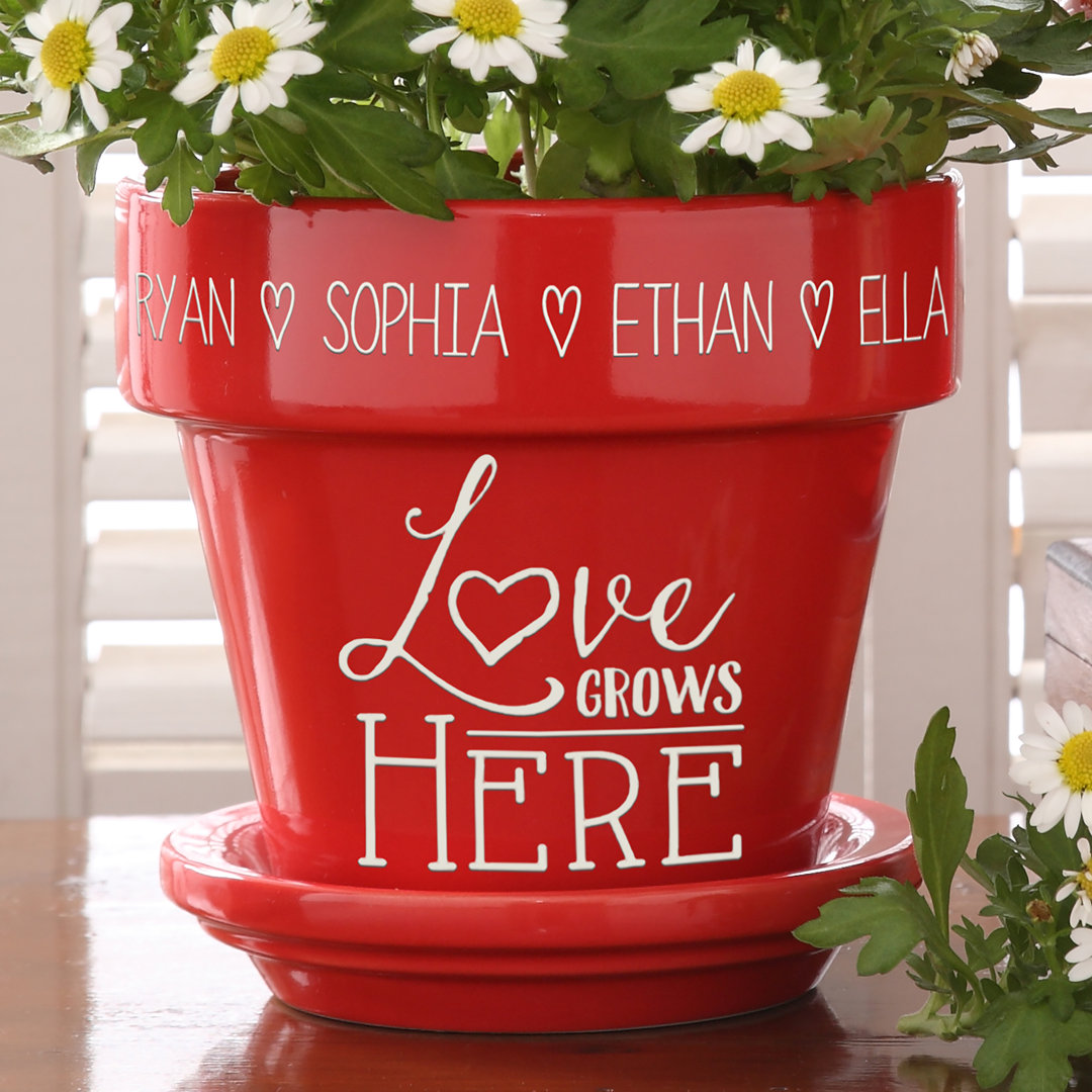 Pot Planter Personalization Mall 