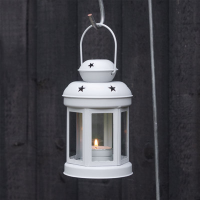 Nicola Spring - Metal Hanging Tealight Lanterns