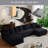 Adame Boneless Compression Sectional Oversized Sofa Couch With Pillows-1243031104-1271910981-1258346035