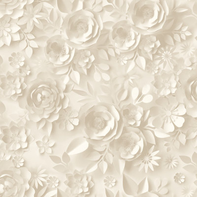 Paper Flowers Wallpaper