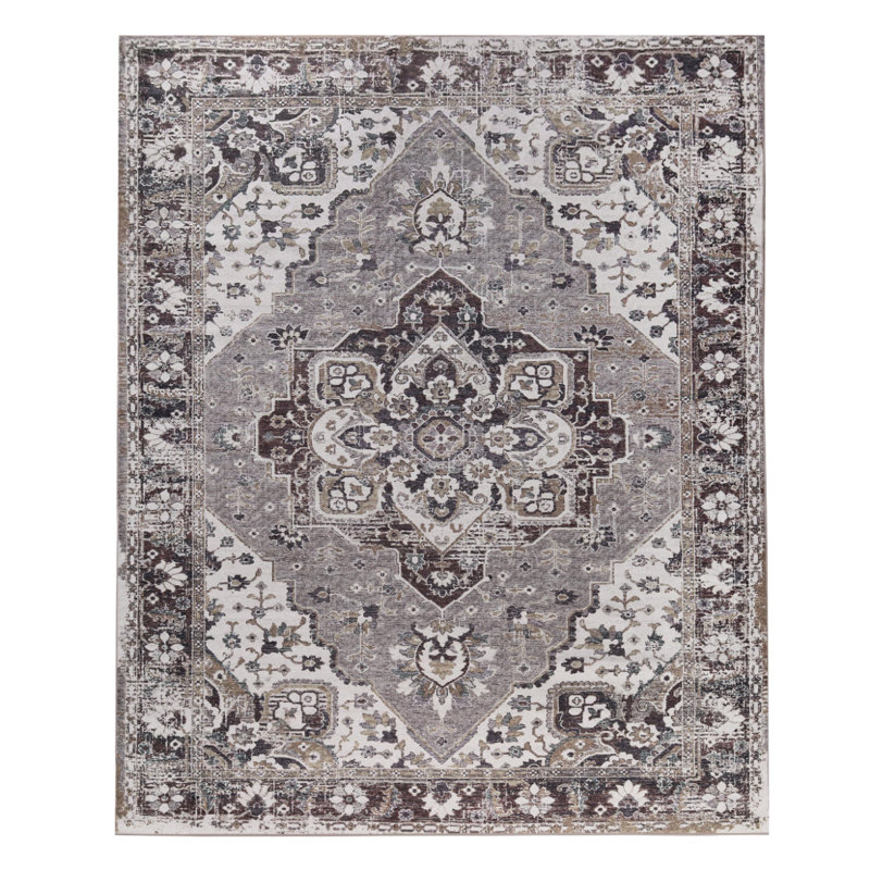 Tapis intérieur lavable 100% nylon Mahi, Rectangle 12 pi x 15 pi