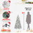 9FT Flocked Christmas Tree