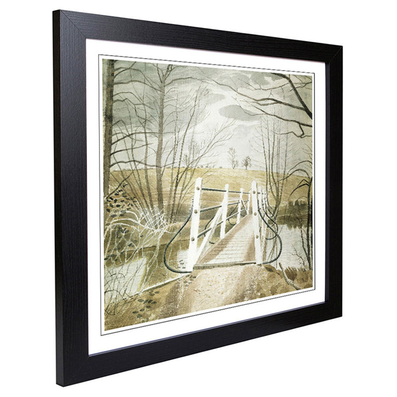 Eric Ravilious - Single Picture Frame Painting, Black