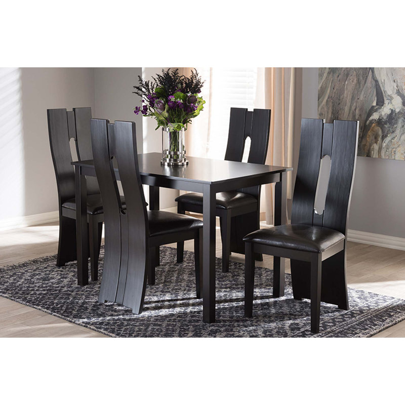 Onsted 4 - Person Four Leg Dining Set