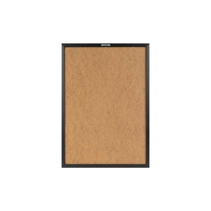 Elegant Decorative Framed MDF Paintings (4 Pieces), Rustic Charm, 15.0 x 20.9 inches Each | 100% MDF with 0.1 Inch Thickness, Framed in Solid Wood 0.9 Inch Thick | Perfect for Living Room, Bedroom, and Office Decor