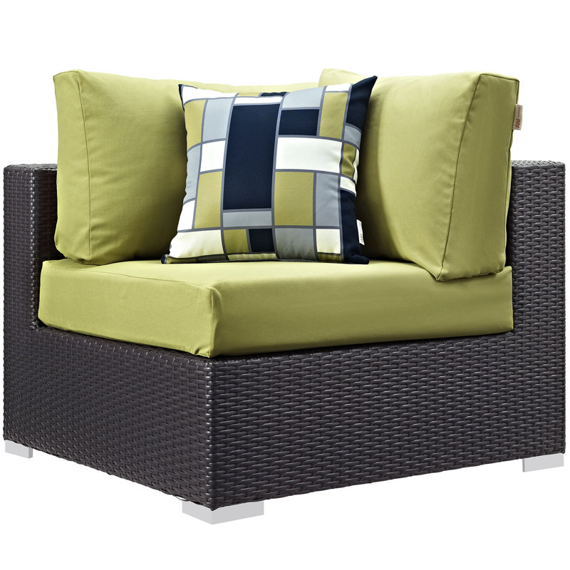 Ensemble modulaire d'extérieur 8 pièces Convene, Péridot