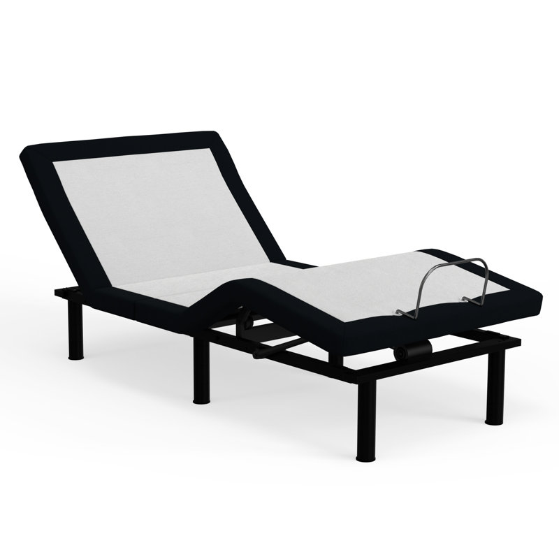 Base de lit simple réglable TG avec inclinaison du coussin, massages apaisants
