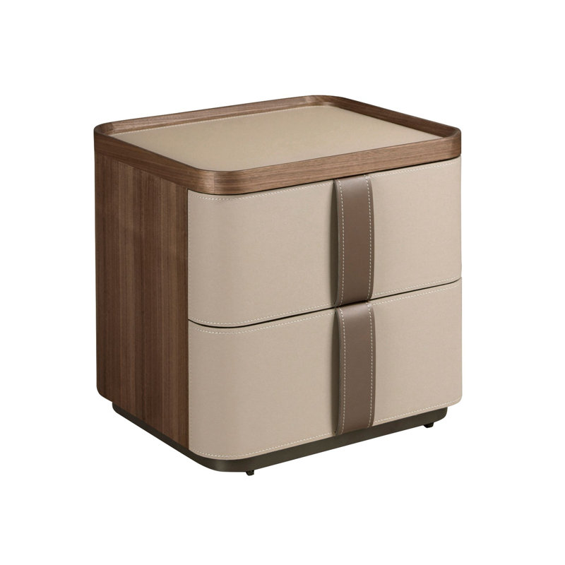 50cm W Manufactured Wood Bedside Table