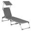 Evadne 193cm Long Reclining Single Chaise-38837746