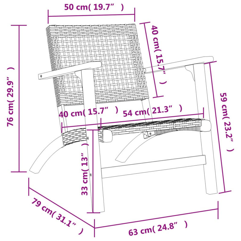 Patio Dining Armchair