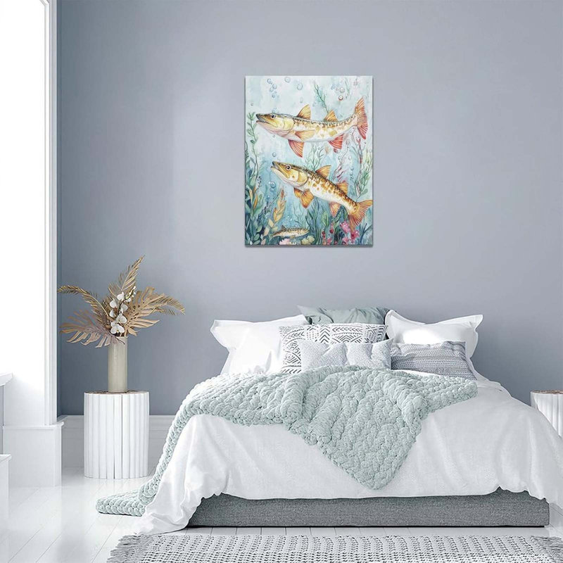 1 Piece Wrapped Canvas Wall Art
