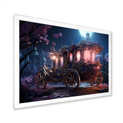 Enchanted Princess Carriage III - Old American Cart Wall Art