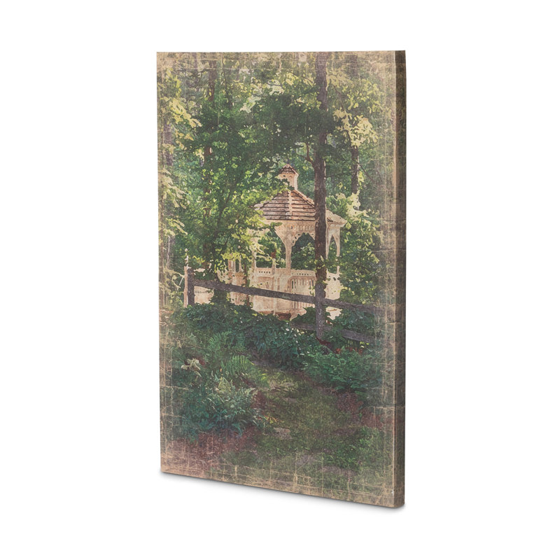 Secret Garden Gazebo by Nancy Nolan