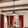 70" Warrant 6 - Blade LED Standard Ceiling Fan with Wall Control and Light Kit Included