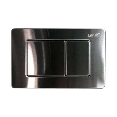 LANERI Concealed Cistern for Floor-Standing WC with Flush Plate, 9 L, 71.5 x 41 cm