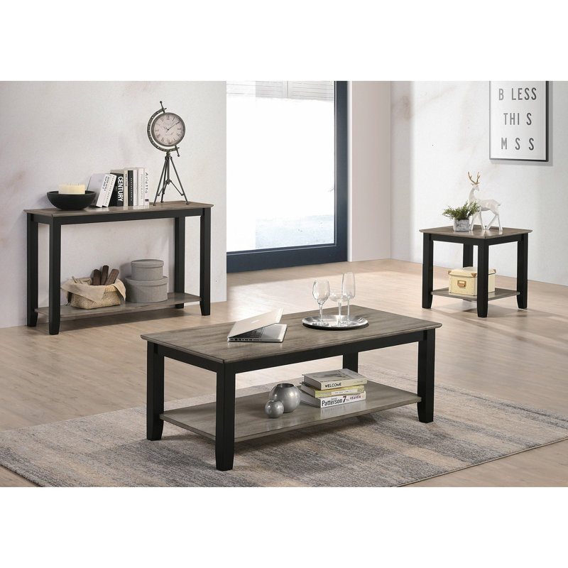 Teman Solid Wood Single Coffee Table