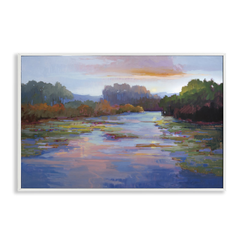 Paix et sérénité, estampe numérique du paysage, conception de Vicki McMurry, H 12 po x l 18 po