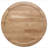 Isbell Maple Brown Round Solid Wood Side End Table