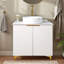 Meuble-lavabo simple 30 po avec lavabo vasque